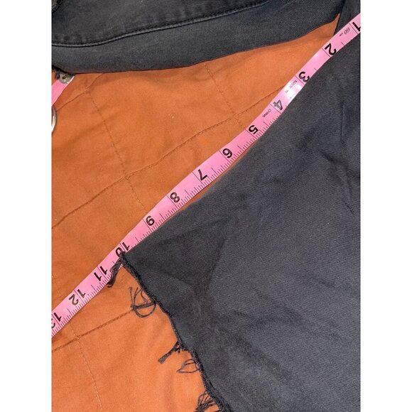 Adriano Goldschmied Black The Protege Straight Bermuda  Cutoff Shorts Mens Size - Picture 7 of 10